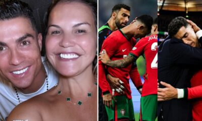 Katia Aveiro reage às lágrimas de Cristiano Ronaldo: &#8220;Levanta a cabeça meu rei&#8230;&#8221;