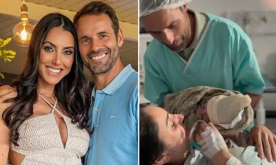 Kelly Baron e Pedro Guedes revelam (novo) vídeo do nascimento do filho: &#8220;Amor à primeira vista&#8230;&#8221;