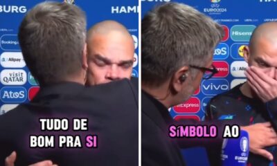 Pepe emocionado após entrevista de Joaquim Sousa Martins: “Carreira fantástica…”
